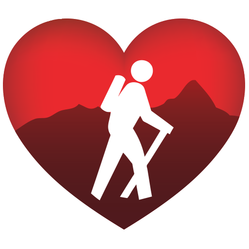 Hike WIth Heart Logo
